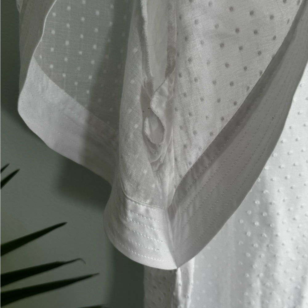 J. Crew White Textured Dress - Picture 7 of 8